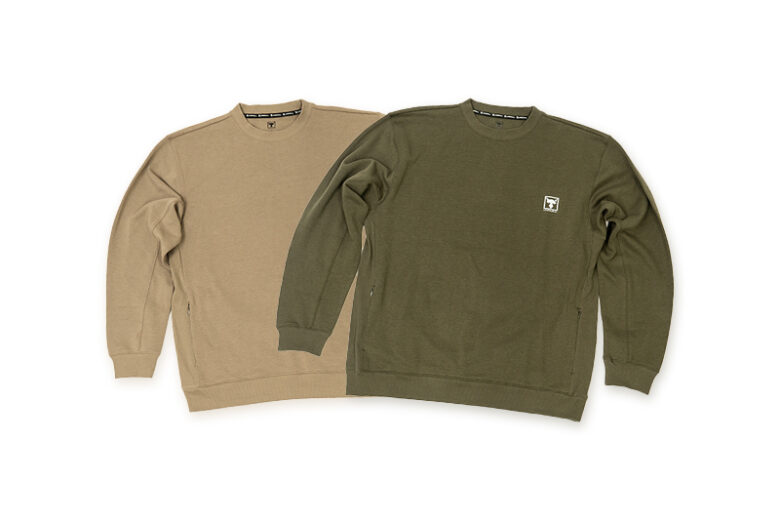 SIDE RIBBED CREW NECK SWEAT/サイドリブクルーネックスウェット