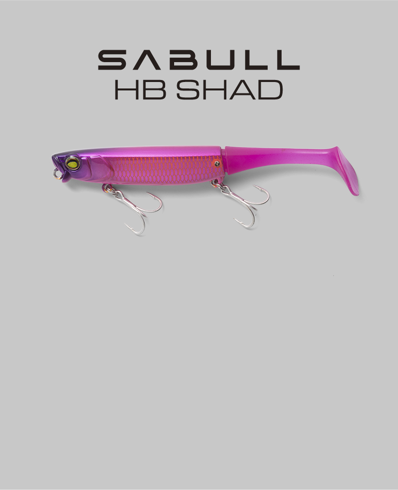 SABULL HB SHAD - SALT WATER Sea fishing, JACKALL, JACKALL